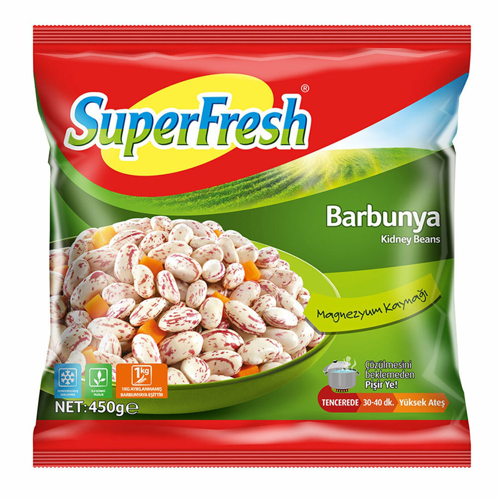 SUPERFRESH BOILED RED BEANS 450G