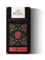 ROYAL BLACK TEA RASPERRY 20 TEA BAGS