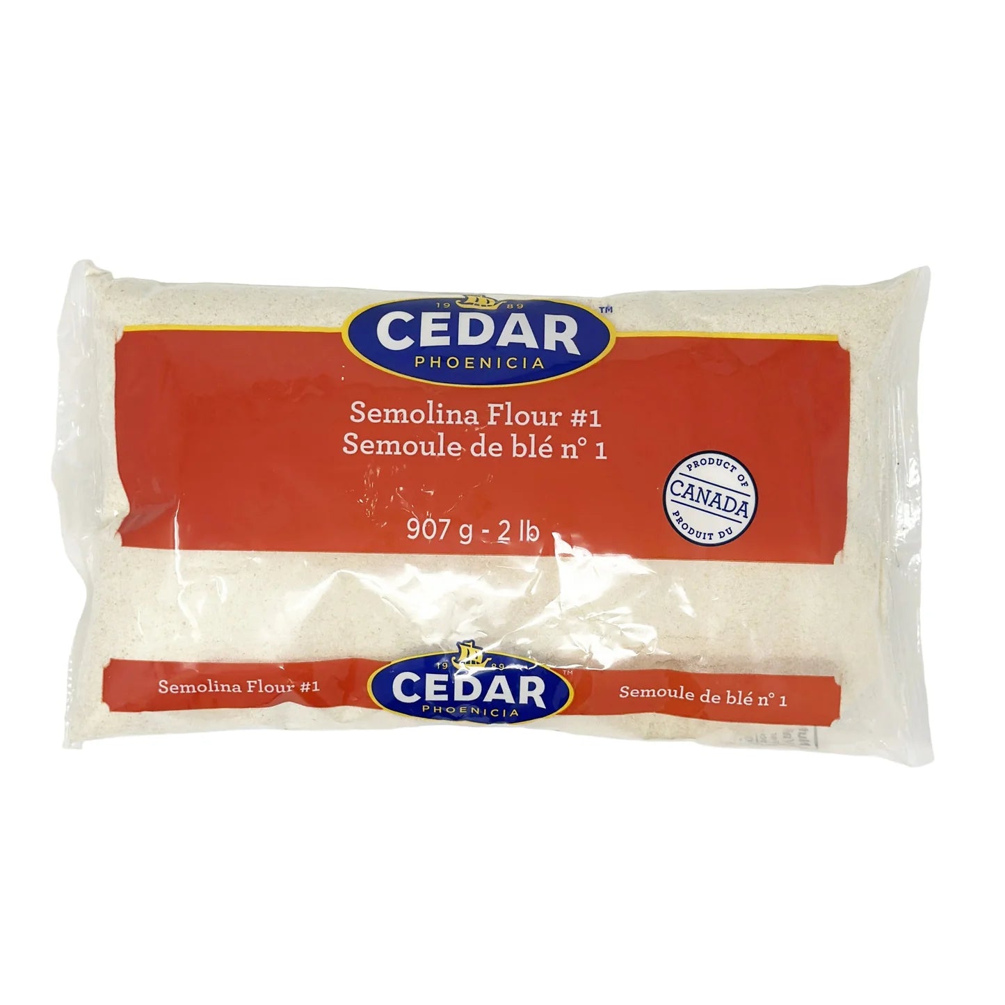 CEDAR SEMOLINA FARINA FINE #1 2LB