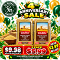 DURU MEDIUM BULGUR #2 1 KG - 2 PACK