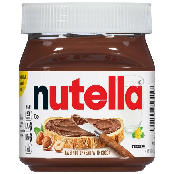 NUTELLA HAZELNUT SPREAD WITH COCOA 13 OZ (371G)