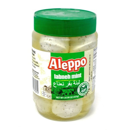 ALEPPO LABNEH W/MINT IN OIL 425G