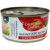 CALIFORNIA GARDEN SOLID PACK LIGHT TUNA WITH CHILI 120G