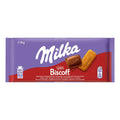 MILKA LOTUS BISCOFF CHOCOLATE BAR - 90G