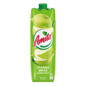 AMITA GREEN APPLE JUICE – 1 LITER