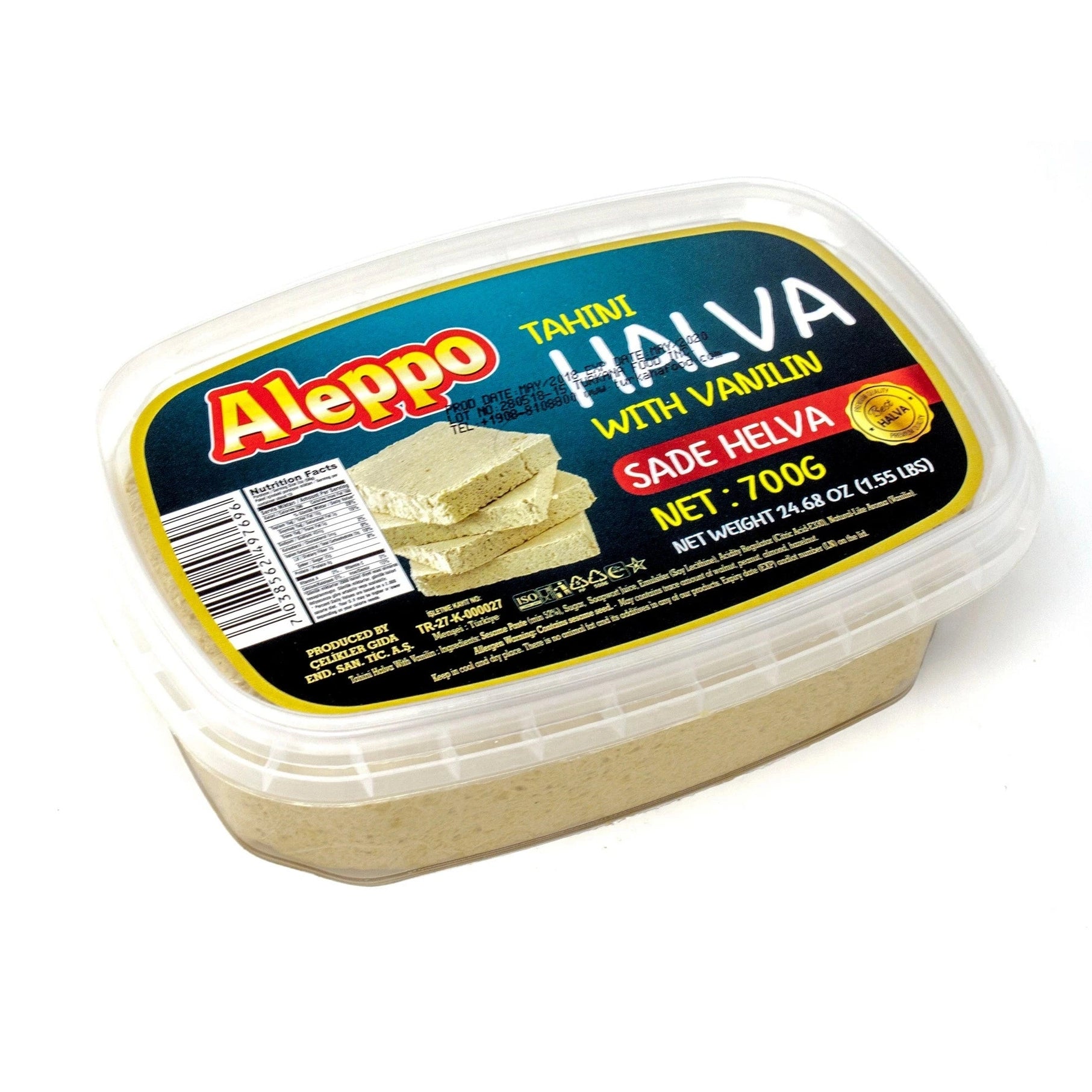 ALEPPO HALVA PLAIN 700G