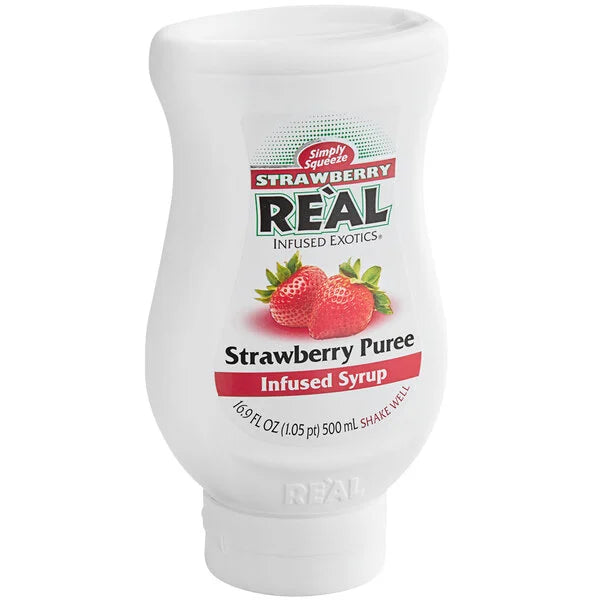 REAL STRAWBERRY SYRUP 500ML