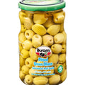 IKRAM PITTED GREEN OLIVES 350G