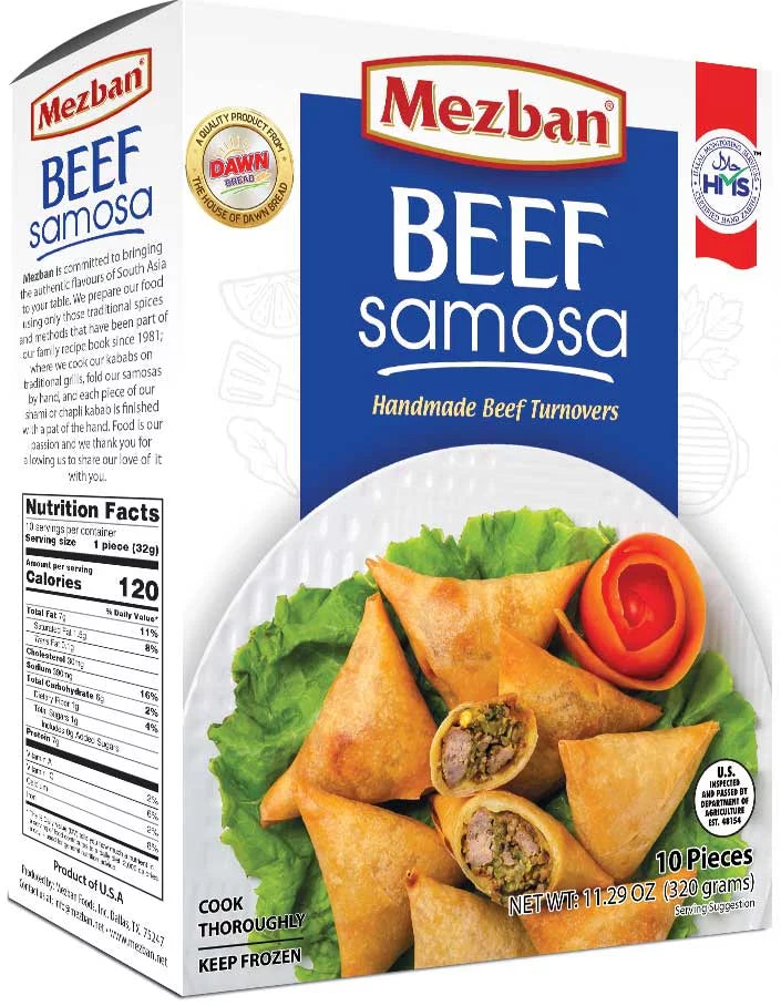 MEZBAN BEEF SAMOSA 320G