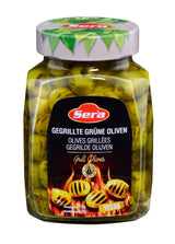 SERA MARINATED AND GRILLED PITTED GREEN OLIVES 700G