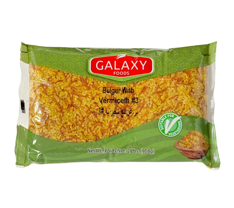 GALAXY BULGUR WITH VERMICELLI #3 2LB