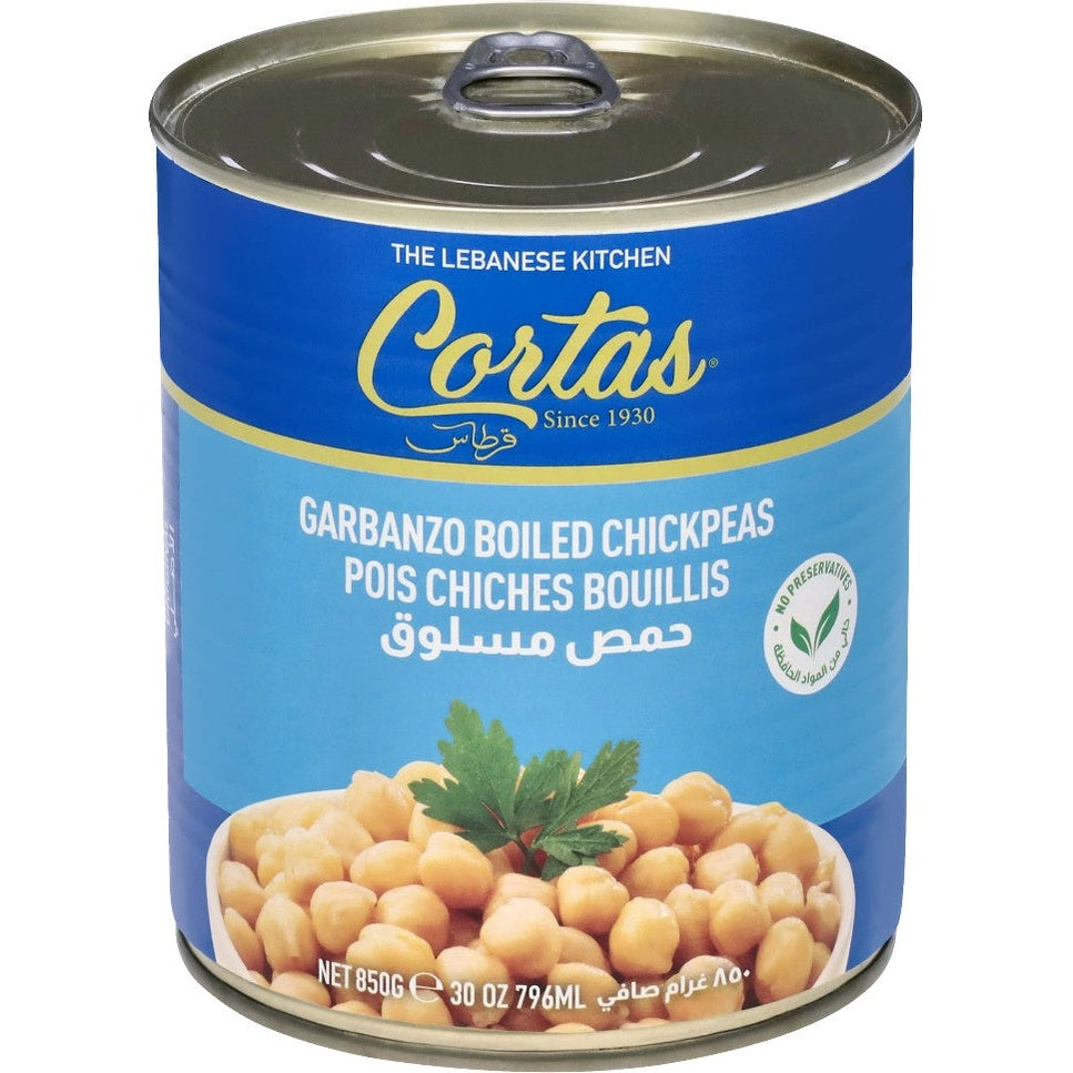CORTAS GARBANZO BOILED CHICKPEAS 30 OZ