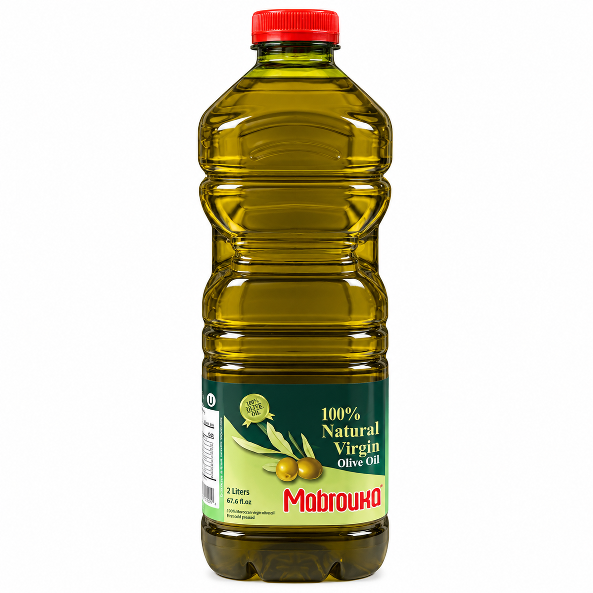 MABROUKA 100% NATURAL VIRGIN OLIVE OIL – 67.6 FL OZ (2L)