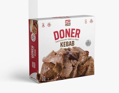 MODA COOKED SLICED BEEF DONER – 8 OZ (226G)
