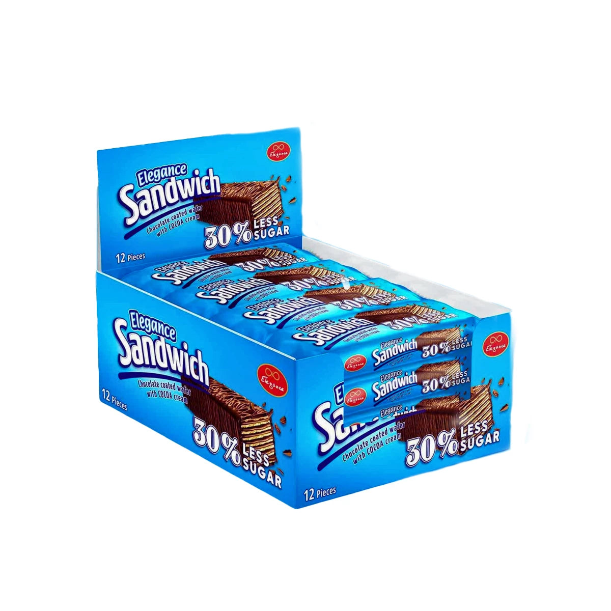 ELEGANCE SANDWHICH COCOA CREAM 12PCS