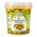 CASABLANCA WHOLE GREEN OLIVES WITH LEMON – 17.63 OZ (500G)
