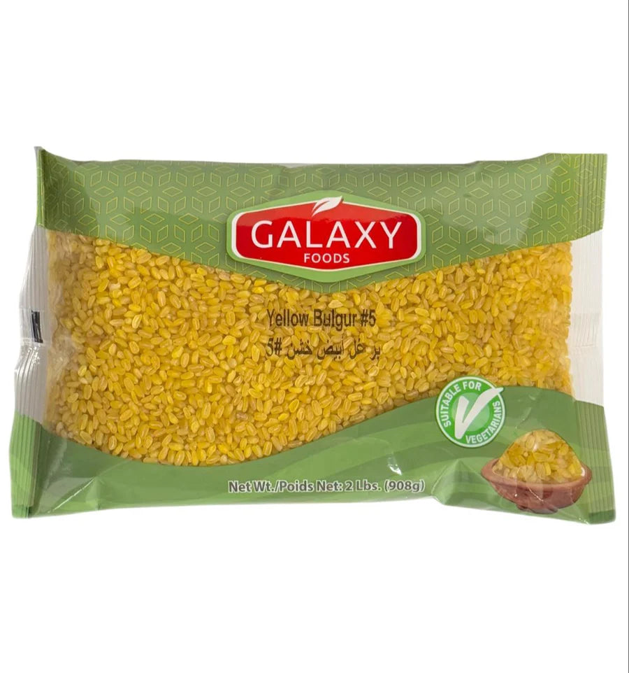 GALAXY  EXTRA COARSE YELLOW BULGUR (#5) – 2 LB