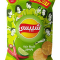 CHIPSY POTATO CHIPS HOT CHILI & LEMON 135G