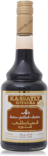 KASSATLY CHTAURA DATE SYRUP (JALLAB) 20.2 OZ (600 ML)