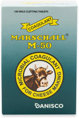MARSCHALL M-50 CHEESE COAGULANT (RENNET) – 10 TABLETS
