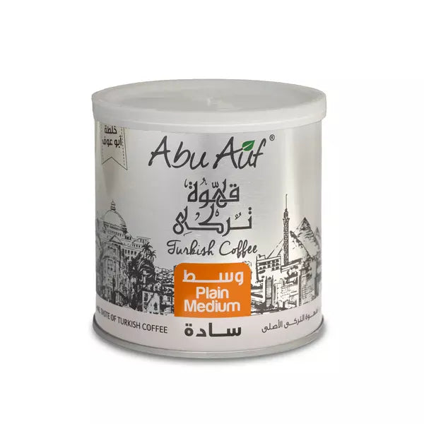 ABU AUF MEDIUM ROASTED PLAIN TURKISH COFFEE 200 G