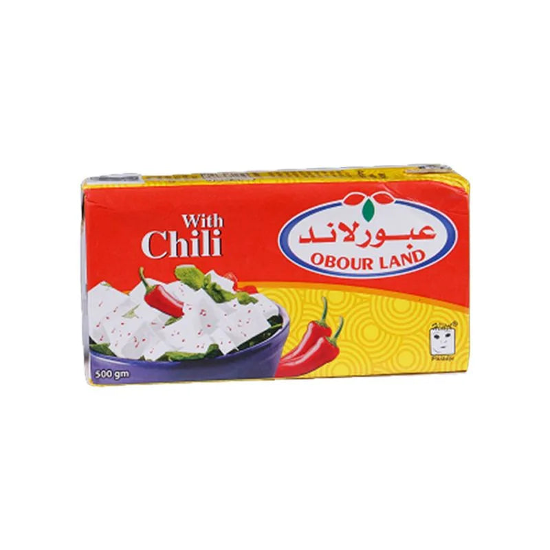 OBOUR LAND WHITE CHEESE WITH CHILI 500G