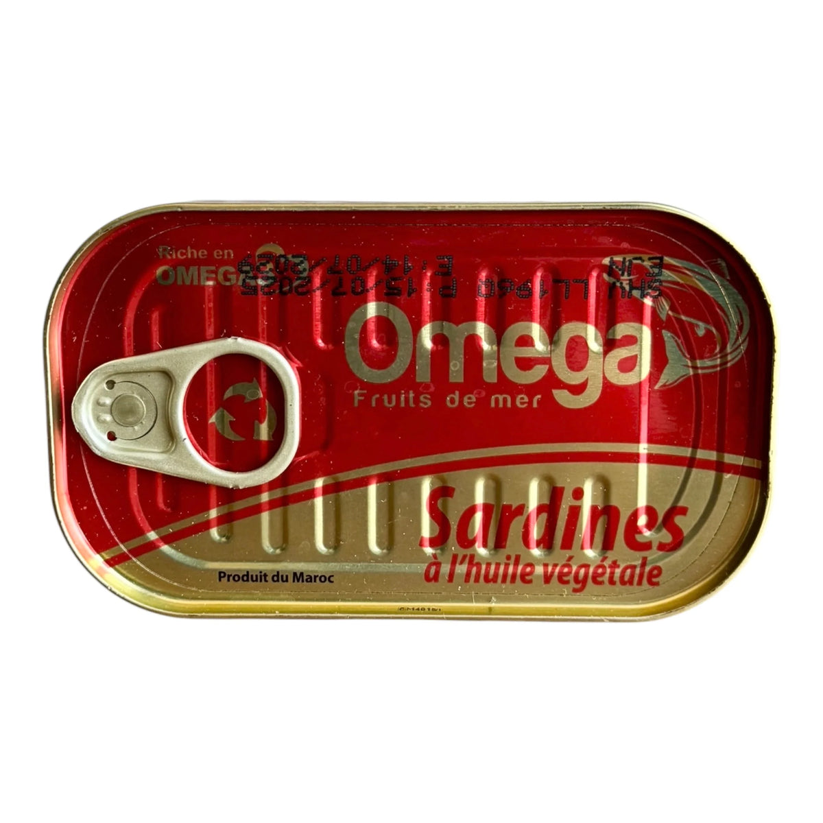 OMEGA MOROCCAN SARDINES IN VEGETABLE OIL-125G