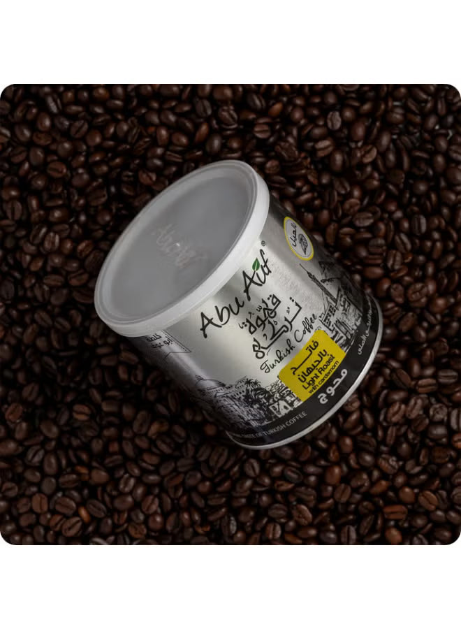 ABU AUF LIGHT ROASTED BLENDED TURKISH COFFEE 200 G