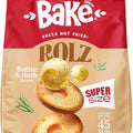 BAKE ROLZ BUTTER & HERB  FLAVOR – 112G (SHARING SIZE)
