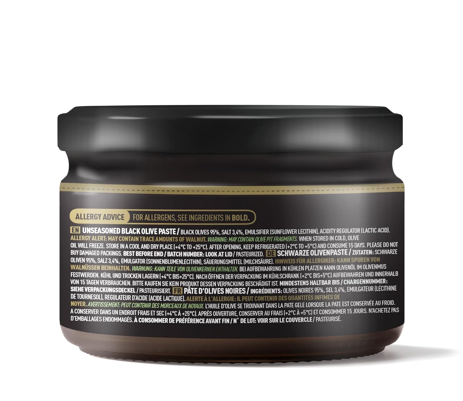 MARMARABIRLIK BLACK OLIVE SPREAD 340G