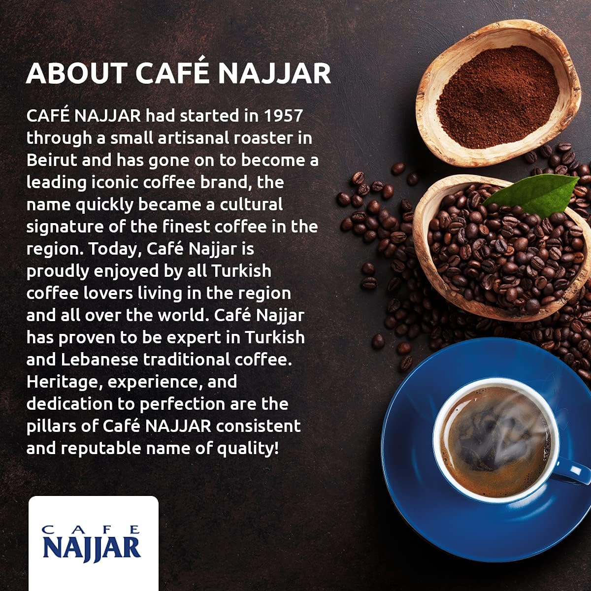 CAFE NAJJAR PLAIN 450G