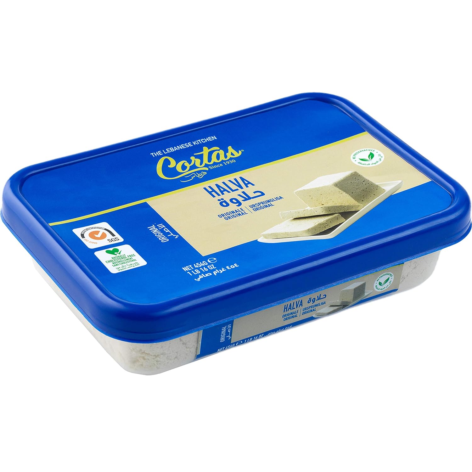 CORTAS HALVA PLAIN 1LB