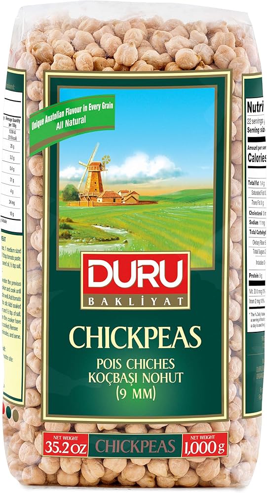 DURU DRY CHICKPEAS (9 MM) – 1 KG