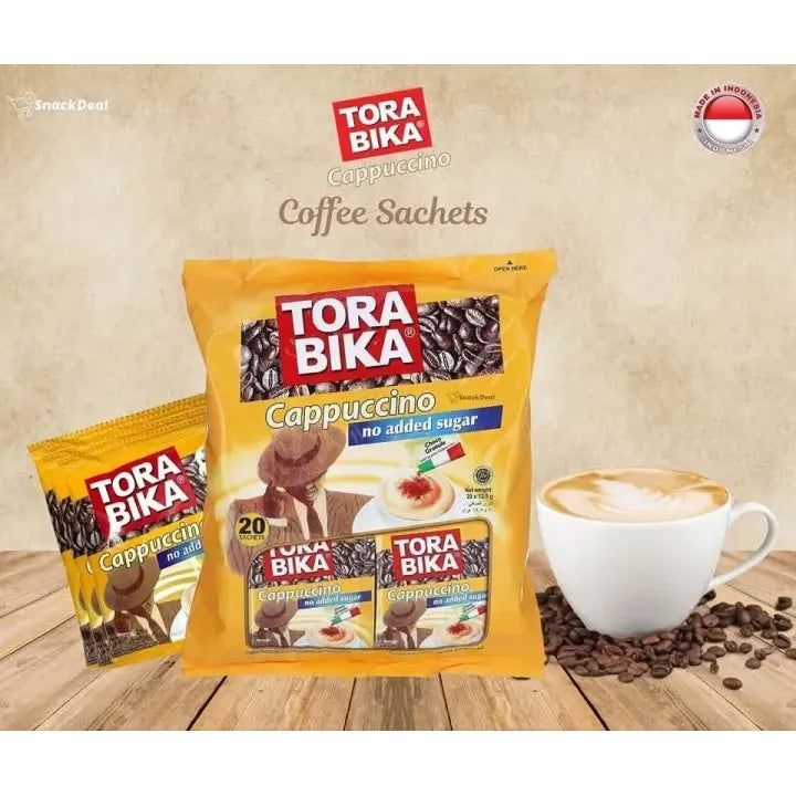 TORABIKA CAPPUCCINO NO SUGAR 20 SACHETS