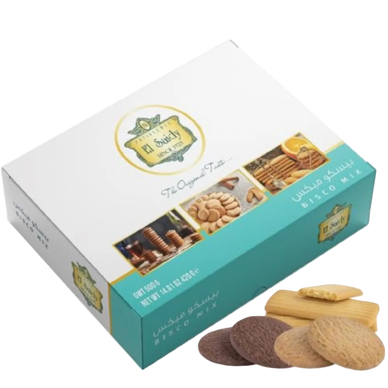 EL SAIDY BISCUIT MIX ASSORTED COOKIES – 60PCS (30% LESS SUGAR) (420G)