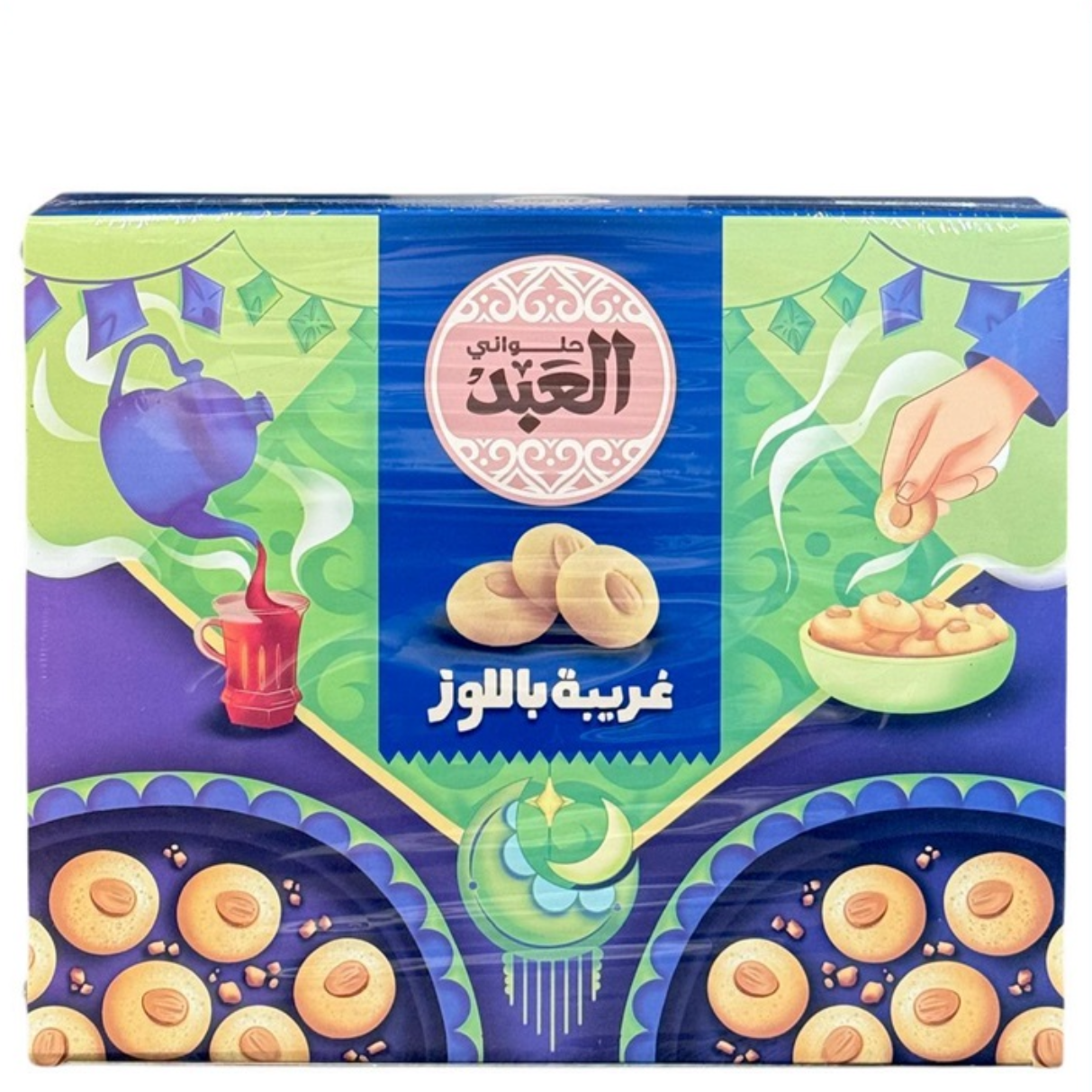 AL ABD GHORAYEBA WITH ALMONDS 1KG