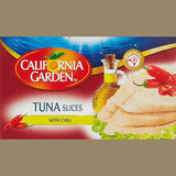 CALIFORNIA GARDEN TUNA SLICES WITH CHILI 120G