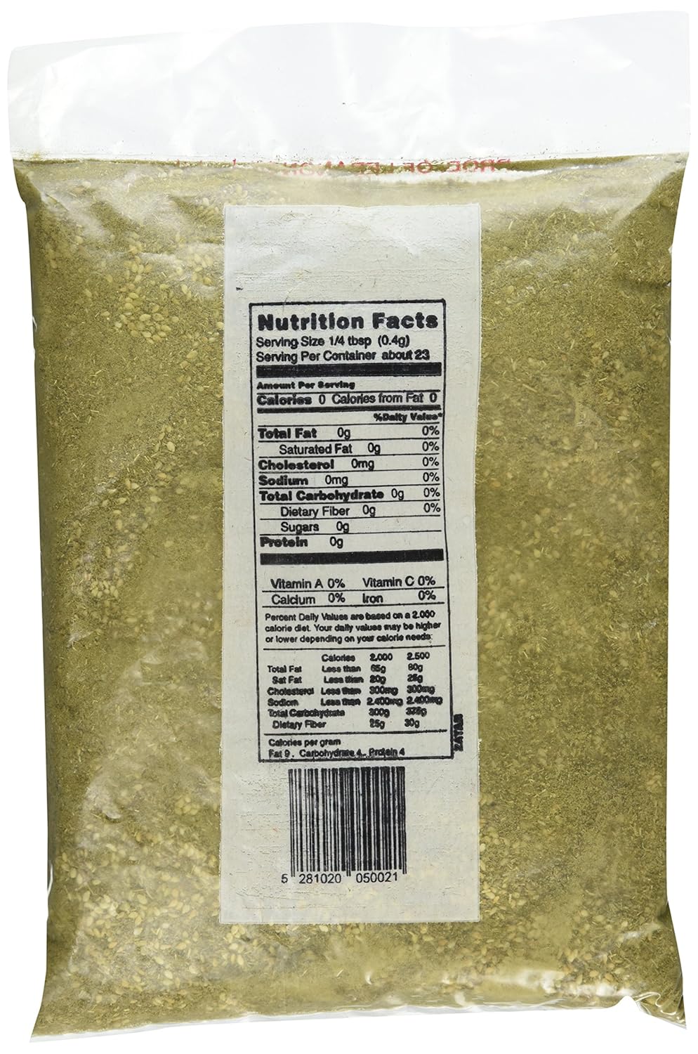 SALLOM ZAATAR 1LB