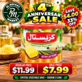 CRYSTAL VEGETALE GHEE 1500GM