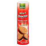GULLÓN MEGA DUETO CHOCOLATE SANDWICH COOKIES 500G