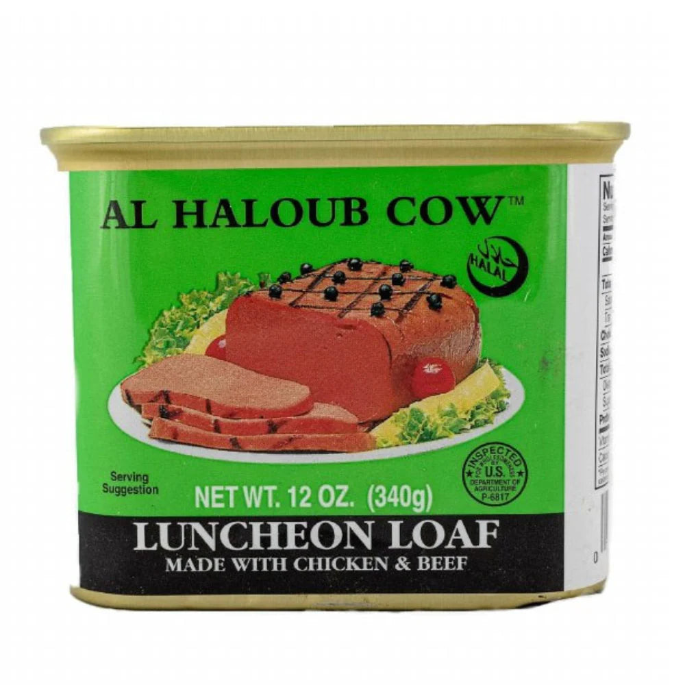 AL HALOUB COW LUNCHEON LOAF (CHICKEN & BEEF) 340G