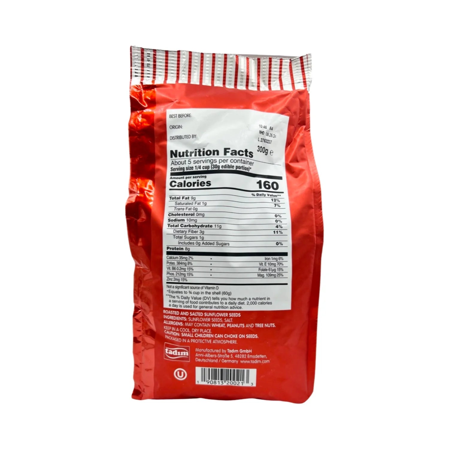 TADIM SUNFLOWER SEEDS 300G