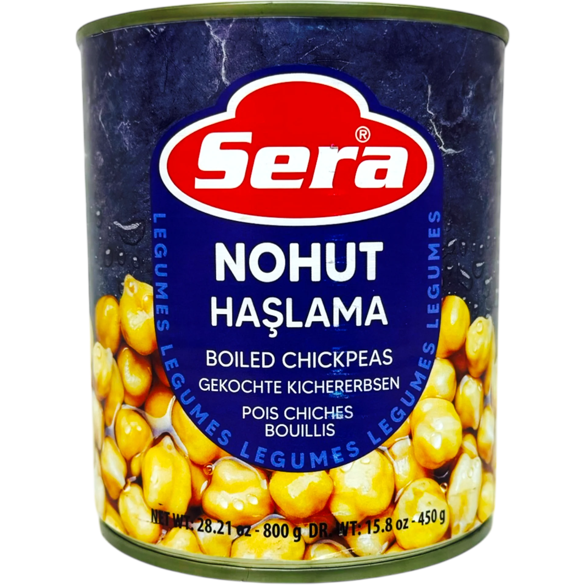 SERA BOILED CHICKPEAS 800G (NOHUT HASLAMA)