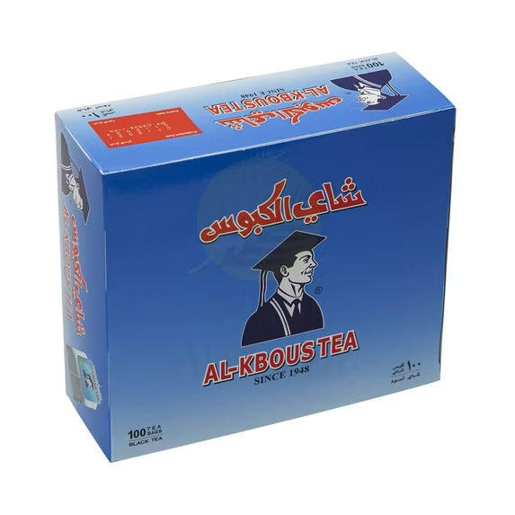 AL-KBOUS BLACK TEA BAGS 100