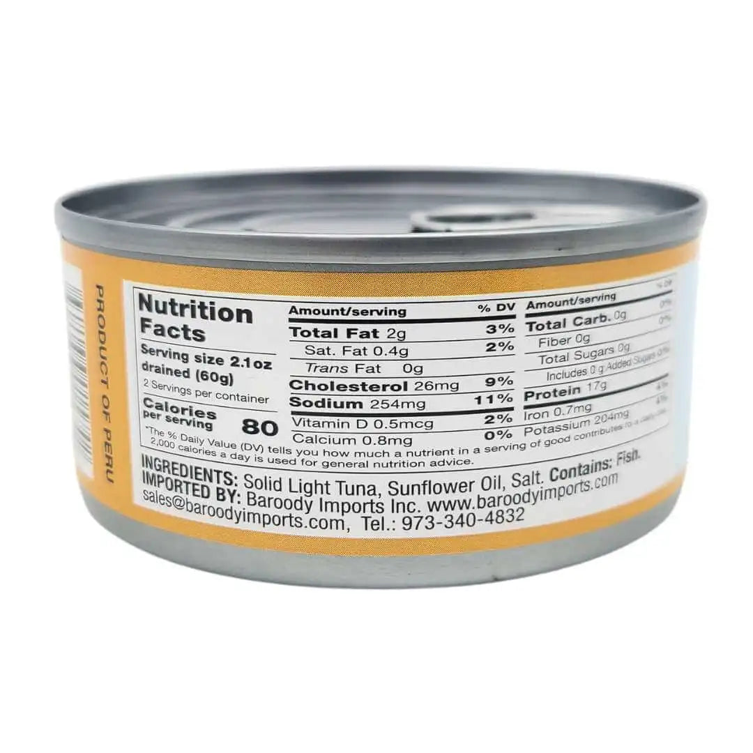 ALSHARK LIGHT SOLID TUNA 6 OZ