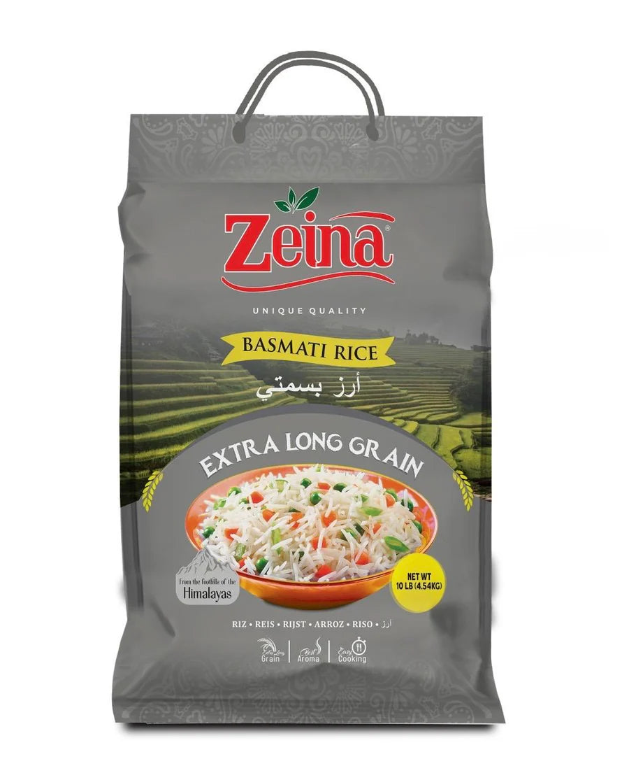 ZEINNA BASMATI RICE 10LB