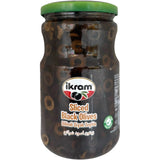 IKRAM SLICED BLACK OLIVES 700GR