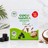 COCO NOURA COCONUT SHELL CHARCOAL – 64 PCS