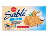 HENRY’S SABLÉ COCONUT BISCUITS – 10 PACK (10 × 42G)
