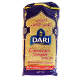 DARI COUSCOUS WHOLE WHEAT 1KG